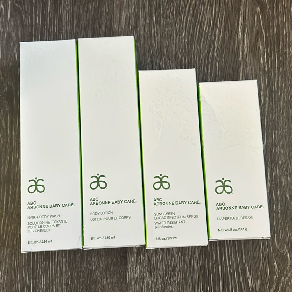Arbonne baby products